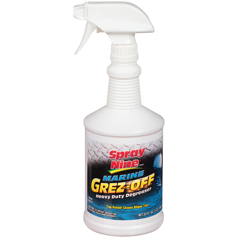 Spray Nine Marine Grez-Off® Heavy Duty Degreaser - 32oz Round Bottle