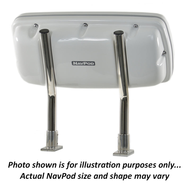 NavPod SystemPod Pre-Cut f/Raymarine AXIOM 9 & 1 Instrument (3.6&Prime; hole) f/9.5&Prime; Wide Guard (Pre-Cut f/Surface Mount Using Rear Mounting Brackets)