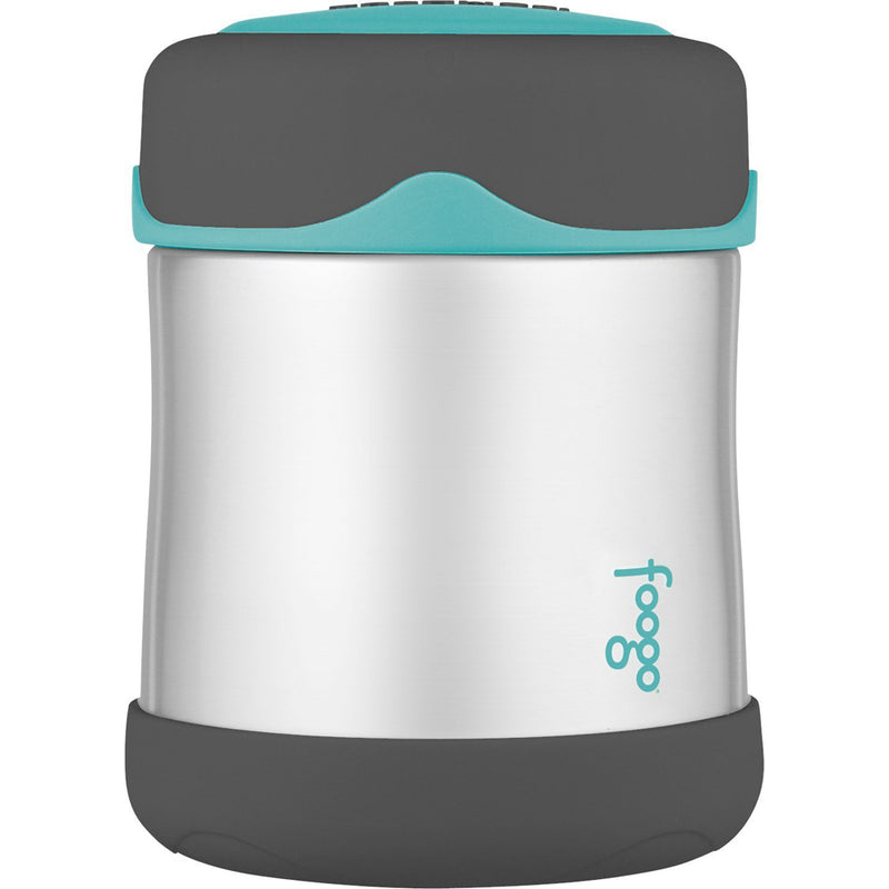 Thermos Foogo® Stainless Steel, Vacuum Insulated Food Jar - Teal/Smoke - 10 oz.